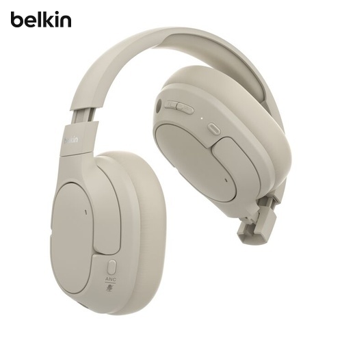 Custom Belkin SoundForm Isolate Noise Cancelling Over-Ear Headphones with Logo Printing 4 Custom Belkin SoundForm Isolate Noise Cancelling Over-Ear Headphones with logo printing, folded view, Singapore
