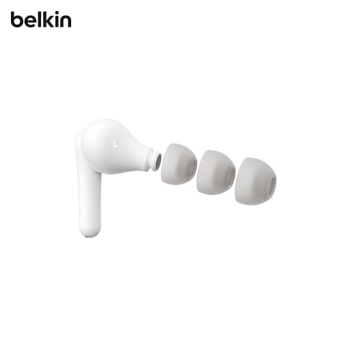 Custom Belkin SoundForm Rhythm Noise Cancelling Earbuds with Logo Printing 6 Custom Belkin SoundForm Rhythm ANC Earbuds with logo printing, ear tips view, Singapore
