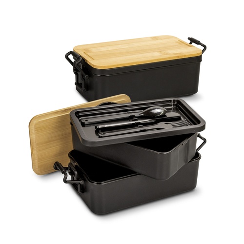Custom Expandable Lunch Box - corporate gift Singapore