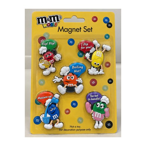 Custom Die-Cut Fridge Magnet Set in a Printed Blister Card 1 Custom die-cut fridge magnet set on display card