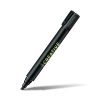 Custom Permanent Marker STAEDTLER Lumocolor Chisel Tip 4 Print mock-up showing a sample logo pad printed in one colour on a black permanent marker barrel, Singapore