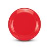 Custom Flying Disc, Large Promotional Frisbee in 11 Colours 7 Large red plastic flying disc photographed face on, with a smooth surface ready for a printed logo, Singapore