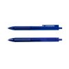 Retractable Gel Pen, 0.7mm Nib with Soft Rubber Grip 12 Pair of navy translucent retractable gel pens, Singapore