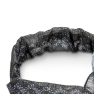 Custom Elastic Headband, Full Colour Sublimation Print 8 Close view of the gathered elastic band at the back of a custom printed headband, Singapore