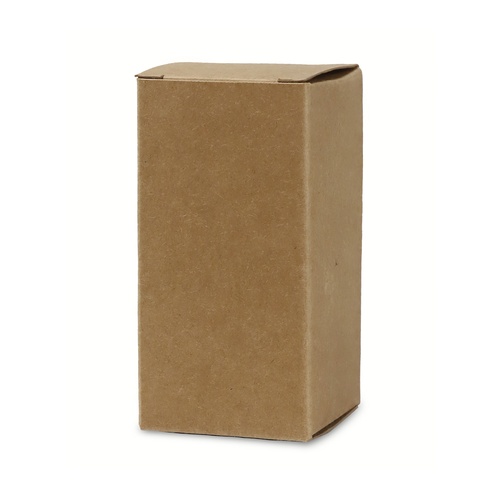 Plain natural kraft gift box supplied with each bamboo sand timer, Singapore