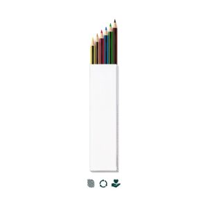 STAEDTLER colouring pencil set of six in a plain white printable box, Singapore